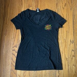 santa cruz v-neck t-shirt